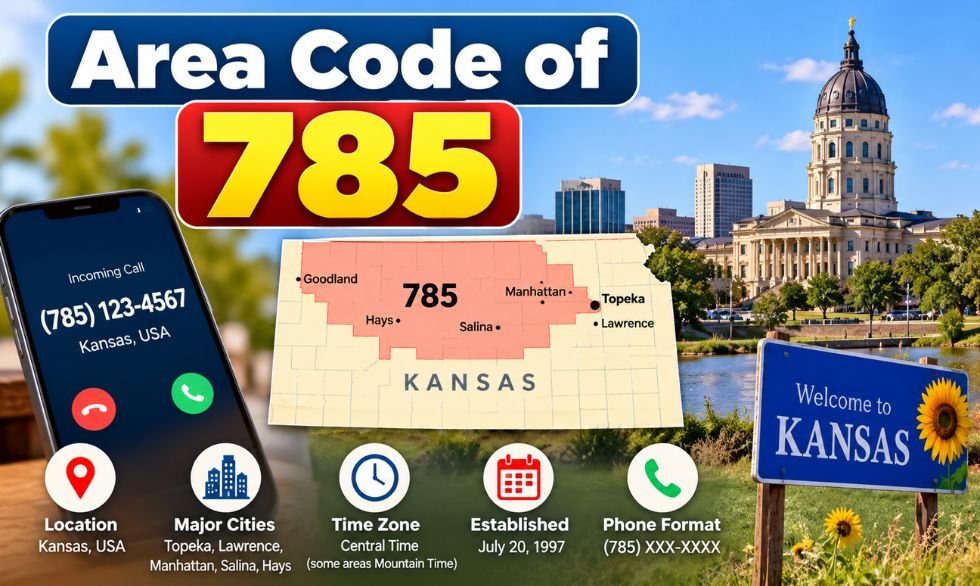 Area Code of 785